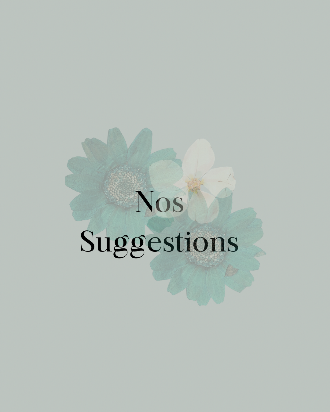 Nos suggestions