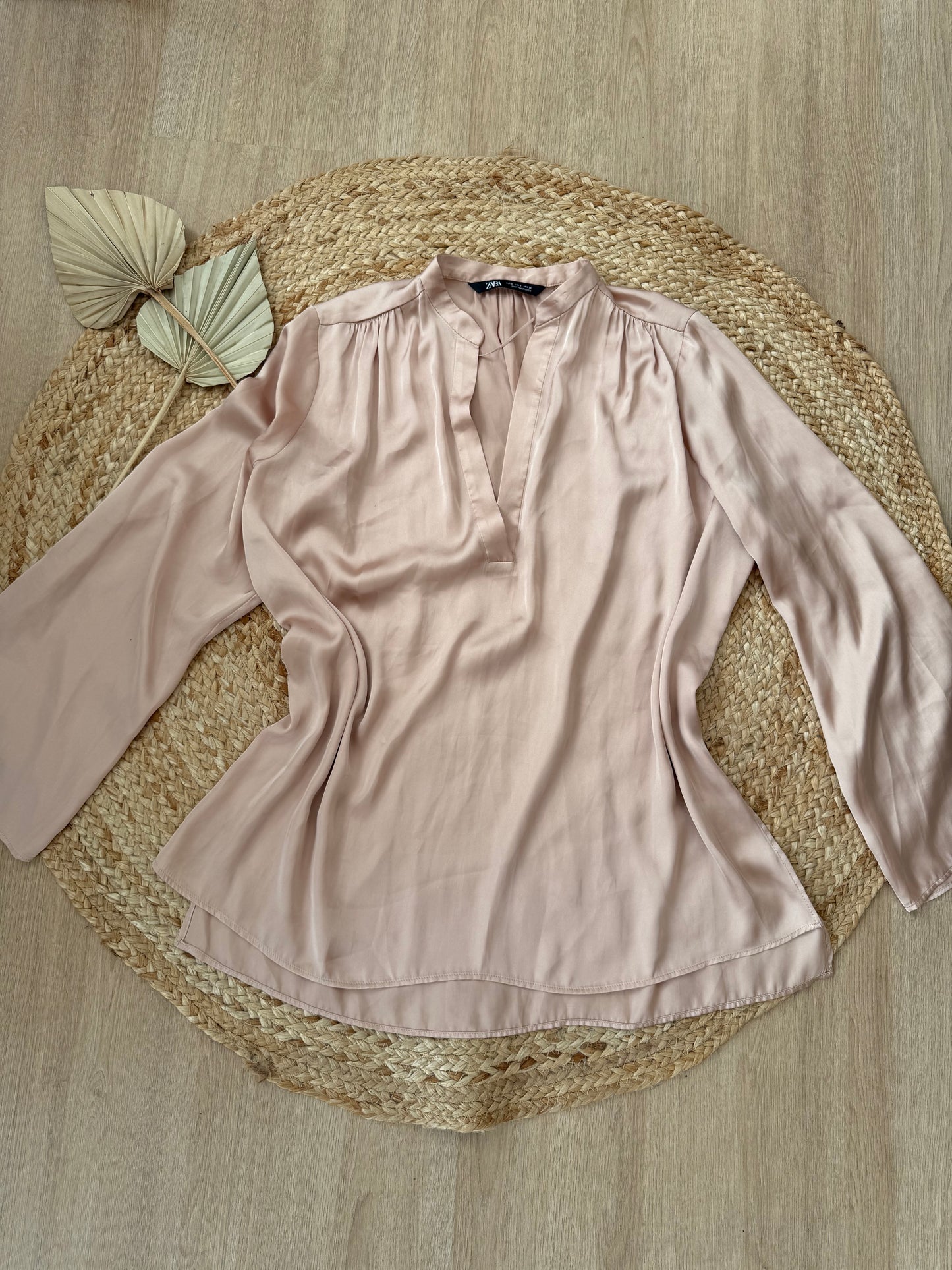 Blouse satinée Zara ✨