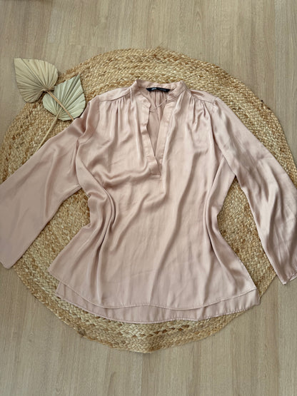 Blouse satinée Zara ✨