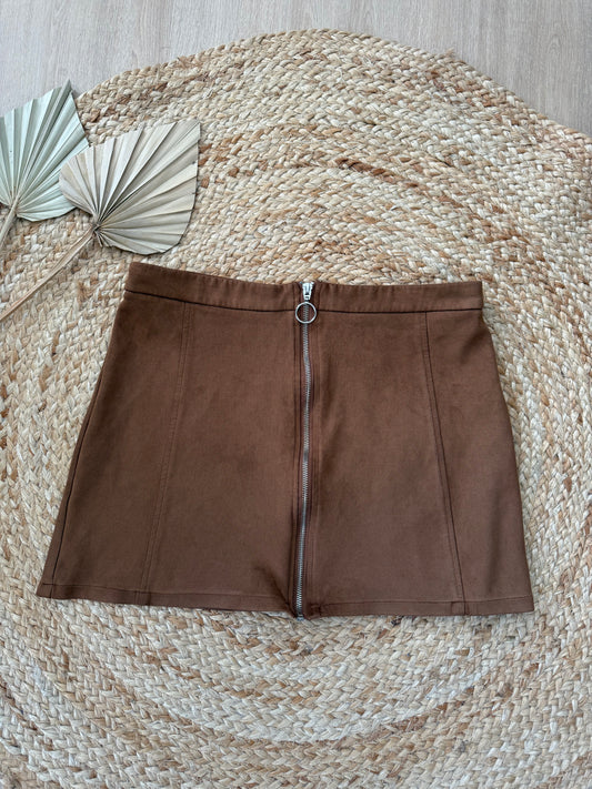 Jupe en suédine 🍂